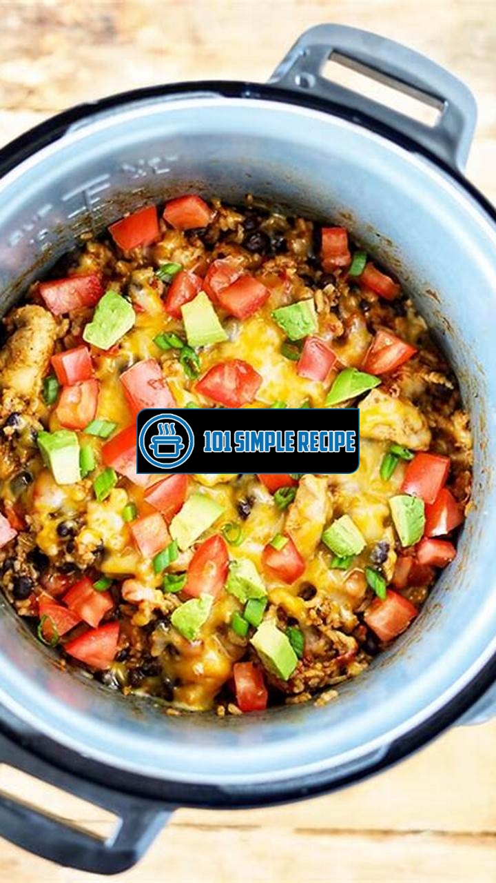 Delicious Instant Pot Burrito Bowl Recipe | 101 Simple Recipe