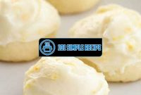 Butter Cookies With Lemon Cream Cheese Frosting | 101 Simple Recipe