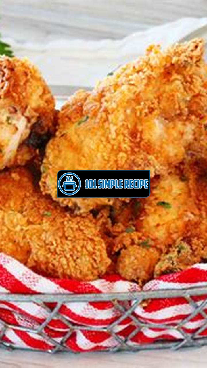 Discover the Irresistible Flavor of Buttermilk Fried Chicken Breast | 101 Simple Recipe