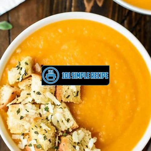 Delicious Butternut Squash and Apple Soup: A Fall Favorite | 101 Simple Recipe