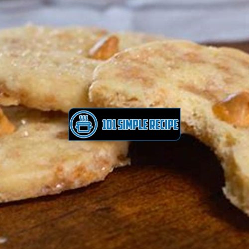 Irresistible Butterscotch Toffee Shortbread Cookies | 101 Simple Recipe