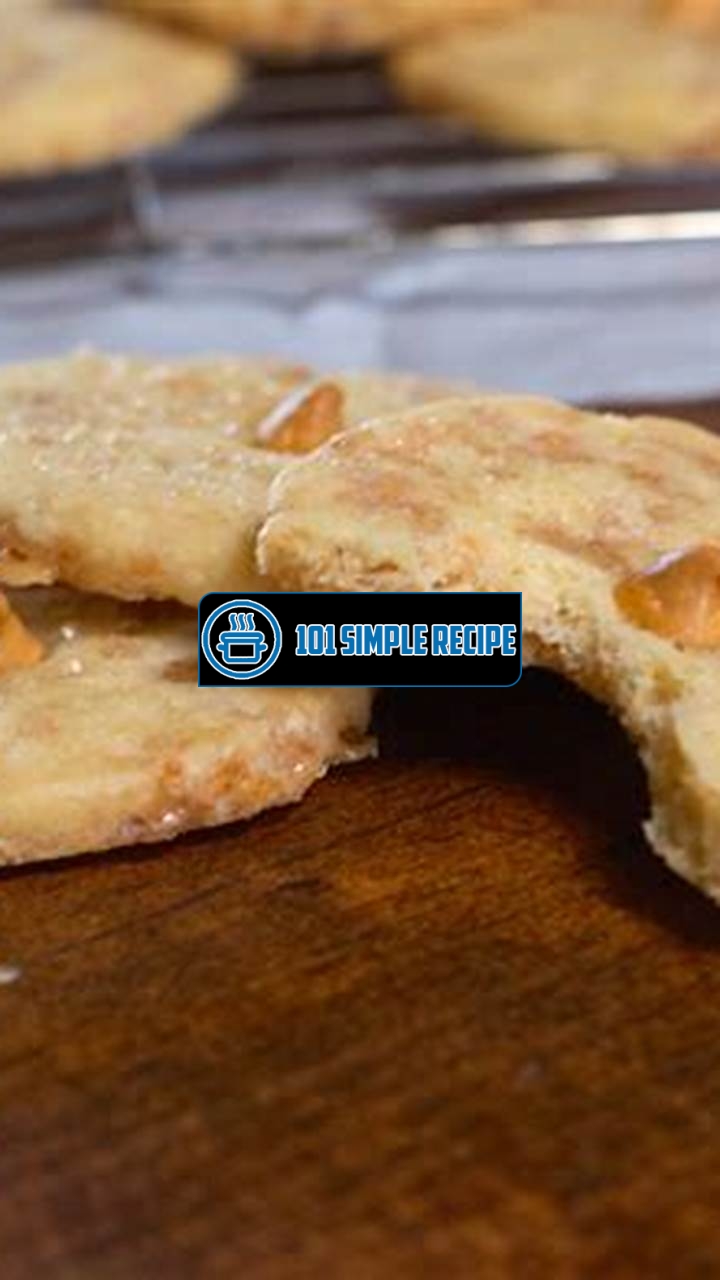 Irresistible Butterscotch Toffee Shortbread Cookies | 101 Simple Recipe