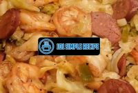 Delicious Cabbage Recipes with Sausage and Shrimp | 101 Simple Recipe