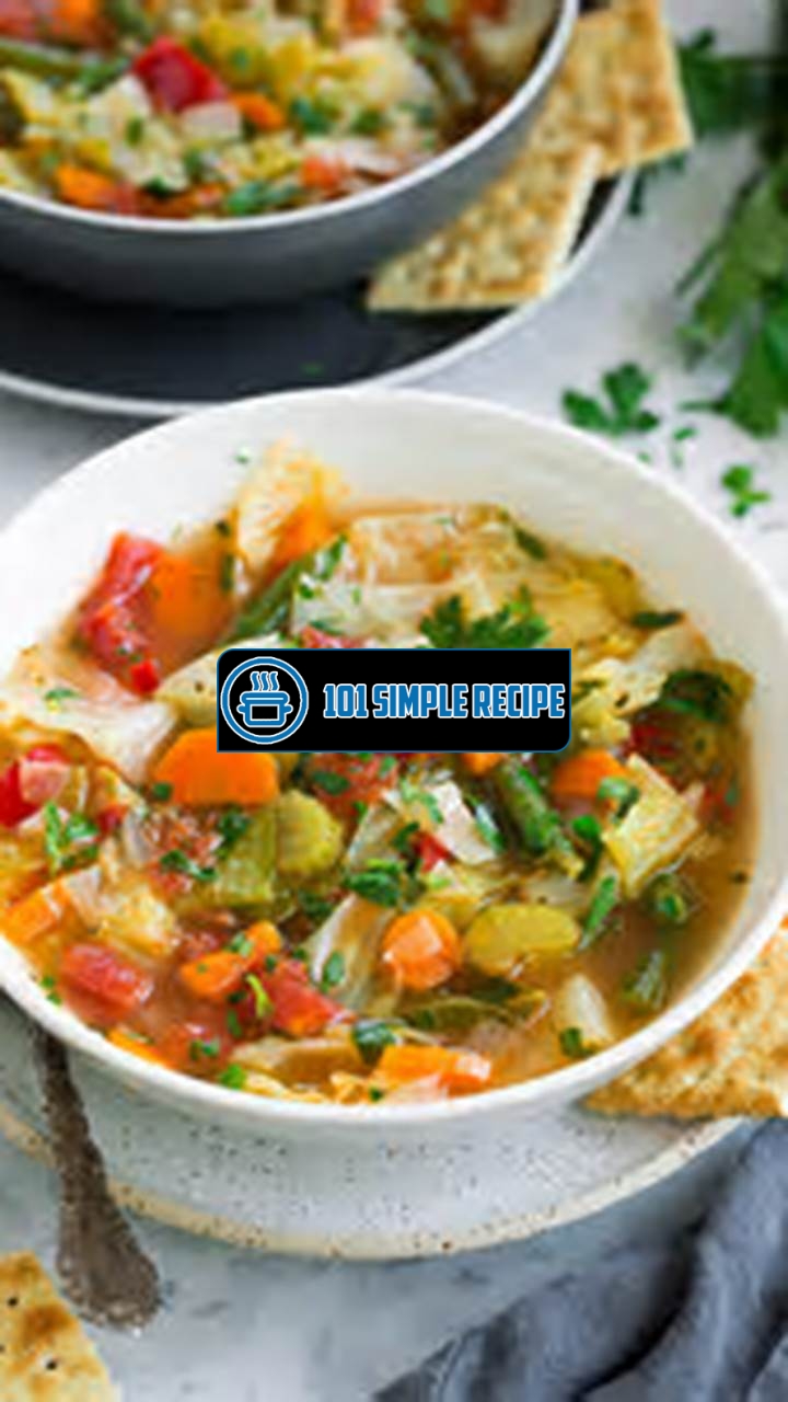 Delicious and Easy Cabbage Soup Recipes | 101 Simple Recipe