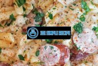 Delicious Cajun Chicken and Sausage Pasta Recipe | 101 Simple Recipe
