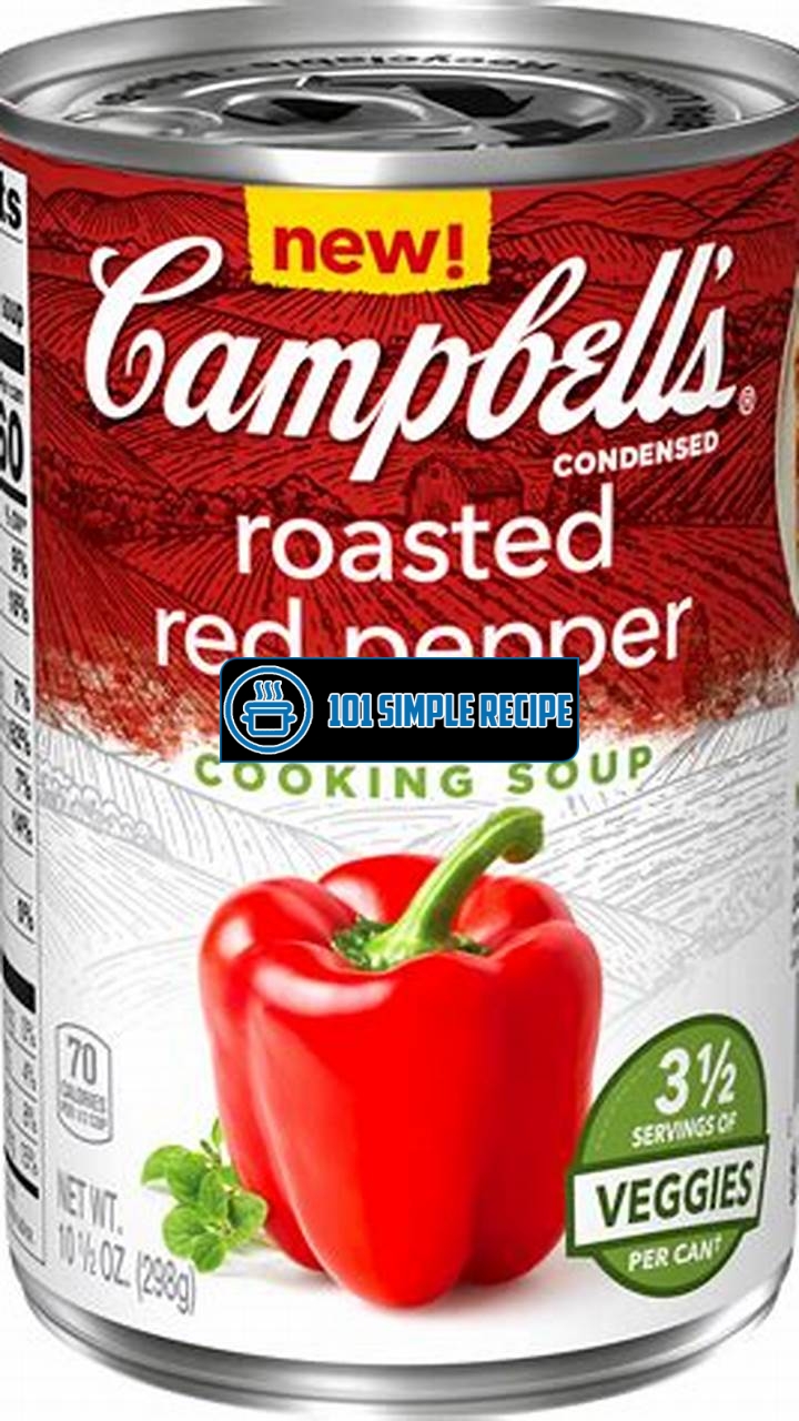 Delicious Campbell's Roasted Red Pepper Soup Recipes | 101 Simple Recipe