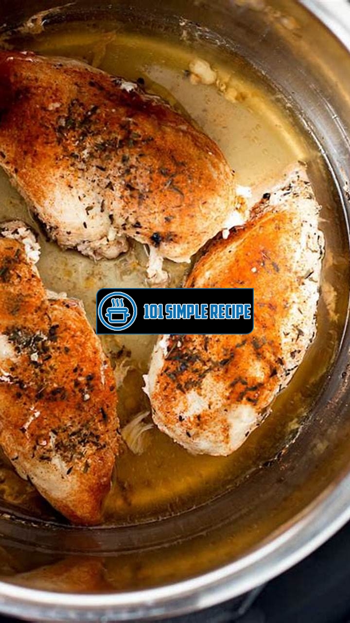 Can You Put Frozen Chicken Breast in an Instant Pot? | 101 Simple Recipe