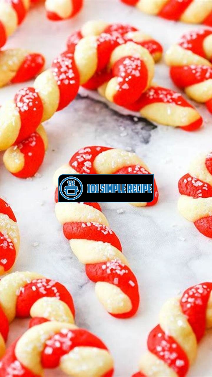 Create Delicious Candy Cane Cookies in Your Kitchen | 101 Simple Recipe