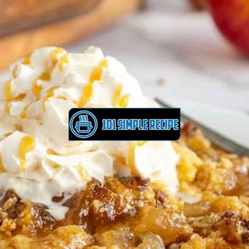 Caramel Apple Dump Cake Recipes From Heaven | 101 Simple Recipe