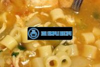 Delicious and Flavorful Carrabba's Chicken Soup Recipe | 101 Simple Recipe