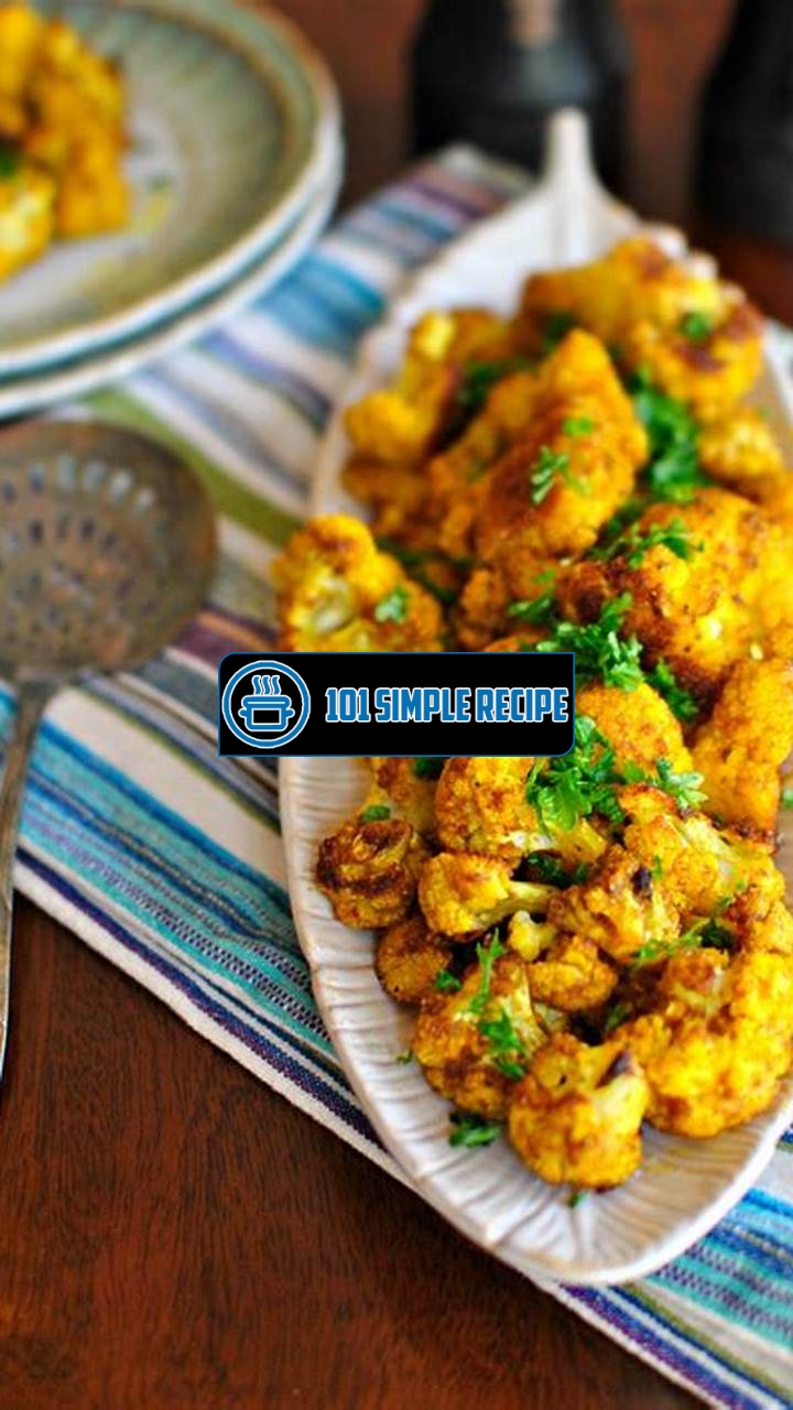 Indulge in the Authentic Flavors of Indian Cauliflower Curry | 101 Simple Recipe