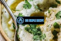 Delicious Vegan Cauliflower Puree Recipe | 101 Simple Recipe