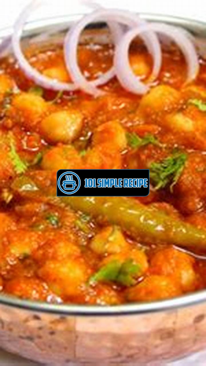 Delicious Chana Masala Recipe for Chapathi | 101 Simple Recipe