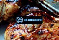 Delicious Charcoal Grilled Chicken: A Mouthwatering Recipe | 101 Simple Recipe