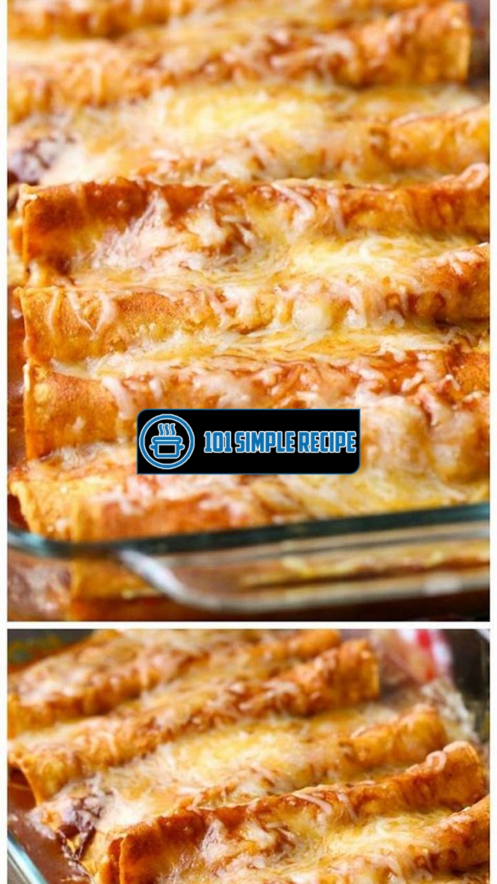 The Best Cheese Enchiladas Recipe by Pioneer Woman | 101 Simple Recipe
