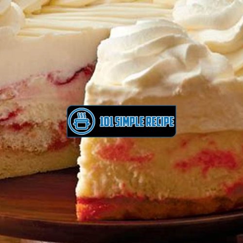 Master the Cheesecake Factory's Lemon Cheesecake Recipe | 101 Simple Recipe
