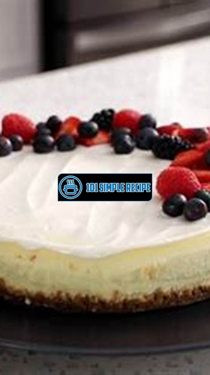 Creamy and Delicious Cheesecake Recipe without Sour Cream and Heavy Cream | 101 Simple Recipe