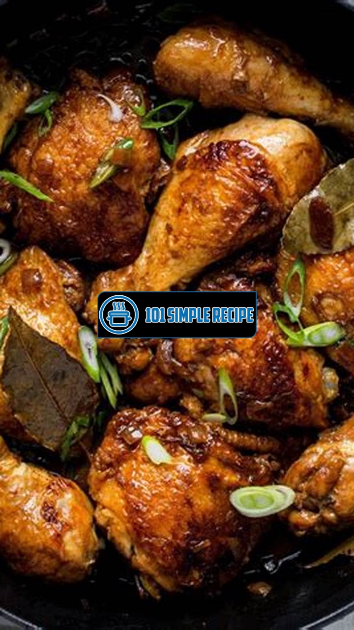 Delicious Chicken Adobo Recipe: A Taste of Philippines' Finest | 101 Simple Recipe