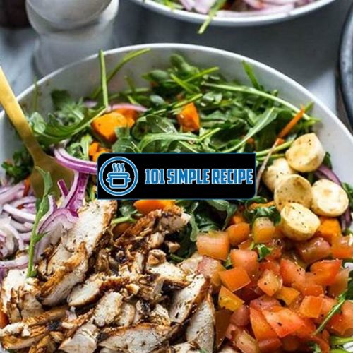 Delicious and Healthy Chicken Arugula Salad Recipe | 101 Simple Recipe