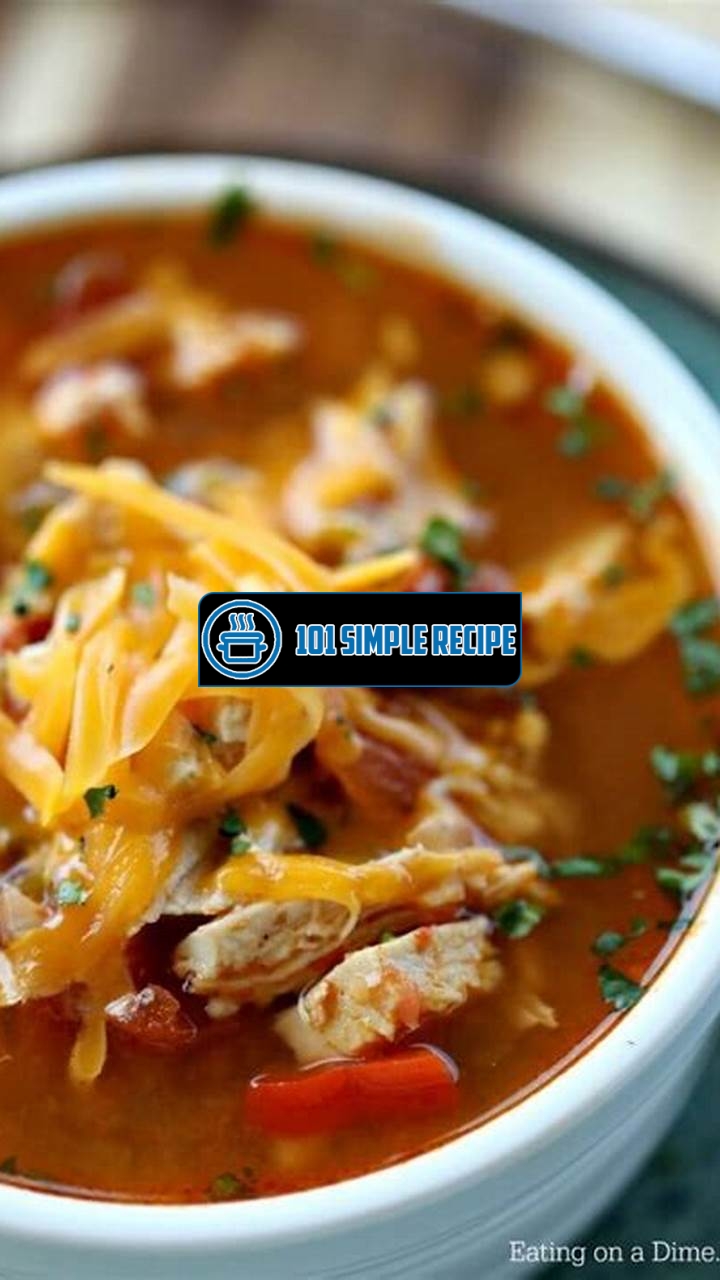 Chicken Fajita Soup | 101 Simple Recipe