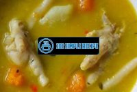 Delicious Chicken Feet Soup Recipe for Healthier You | 101 Simple Recipe