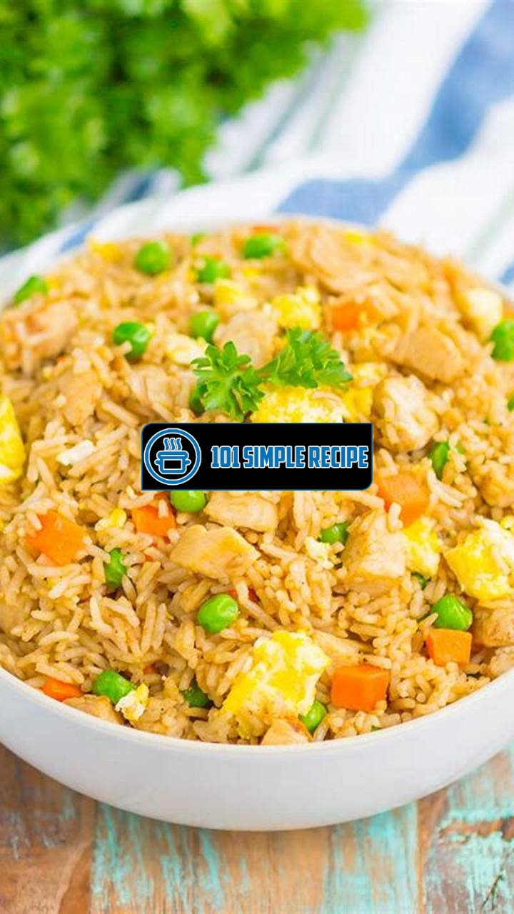 Delicious Chicken Fried Rice in Minutes! | 101 Simple Recipe