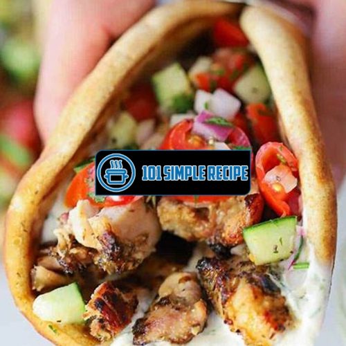 Create Delicious Chicken Gyro with this Easy Recipe | 101 Simple Recipe