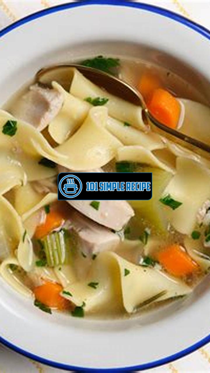 Delicious and Hearty Chicken Leg Soup for a Comforting Meal | 101 Simple Recipe