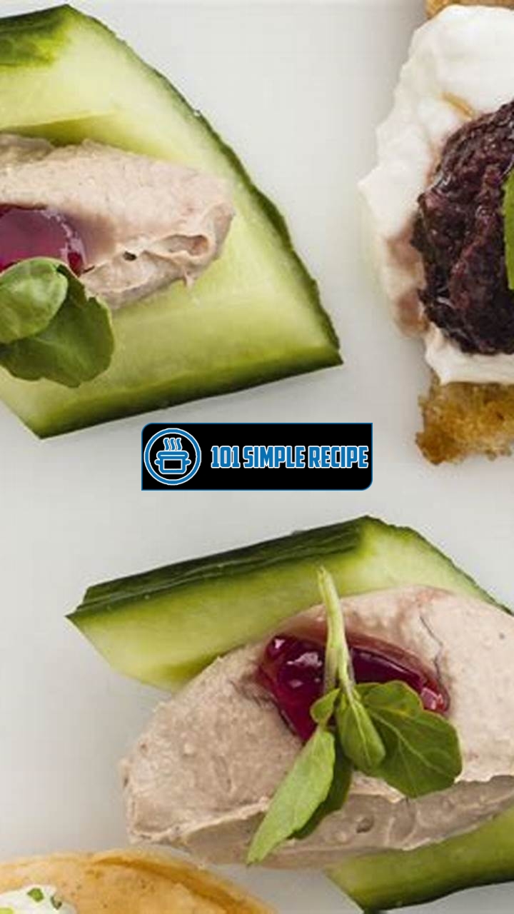 Indulge in Delicious Chicken Livers Pate in Cucumber Boats | 101 Simple Recipe