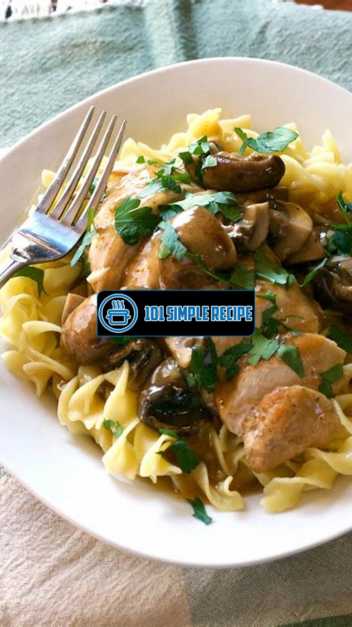 Delicious Chicken Marsala Ready in a Snap with a Pressure Cooker | 101 Simple Recipe