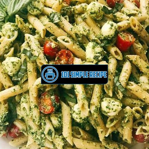 Chicken Pesto Pasta With Tomatoes And Spinach | 101 Simple Recipe