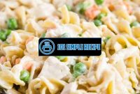 Chicken Pot Pie Noodles Dinners Dishes And Desserts | 101 Simple Recipe