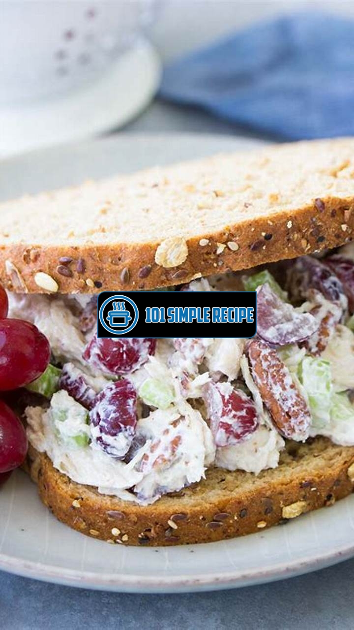 Delicious Chicken Salad Sandwich Recipe | 101 Simple Recipe