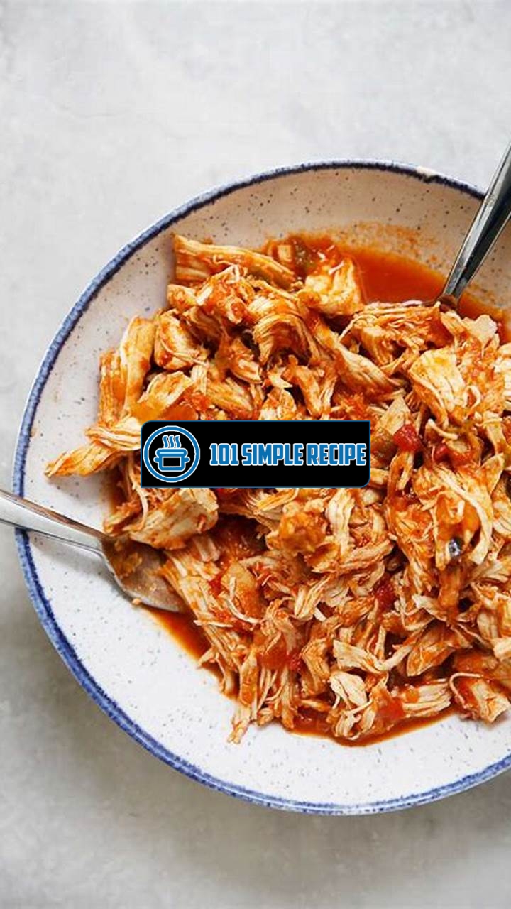 Delicious Chicken Salsa Crock Pot Recipe | 101 Simple Recipe