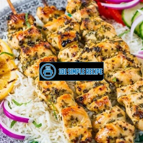Delicious Grilled Chicken Souvlaki Recipe | 101 Simple Recipe