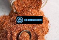 Spice Up Your Chicken with This Amazing Rub Recipe | 101 Simple Recipe