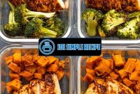 Delicious Chicken Sweet Potato Broccoli Meal Prep | 101 Simple Recipe