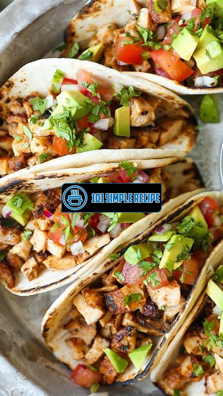 Delicious Chicken Taco Recipe You Must Try Today | 101 Simple Recipe