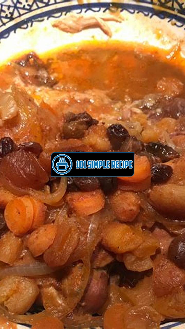 Deliciously Tender Chicken Tagine Made in a Slow Cooker | 101 Simple Recipe