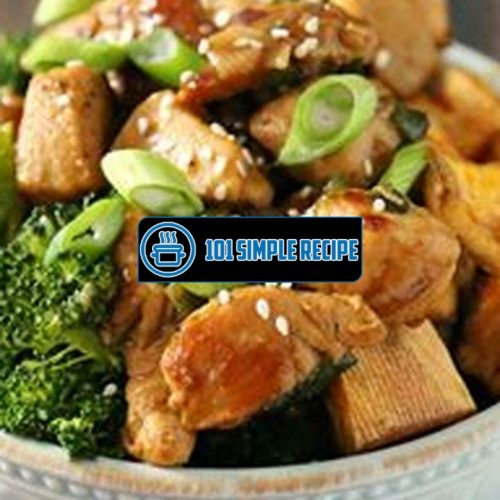 Delicious Chicken Teriyaki Bowl: A Flavorful Dish You'll Love | 101 Simple Recipe