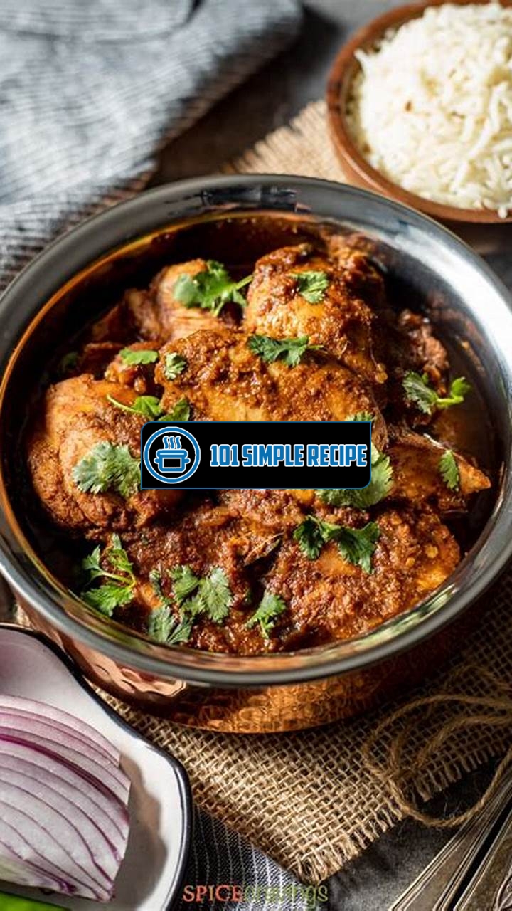 Discover the Best Chicken Vindaloo Recipe for Instant Pot | 101 Simple Recipe