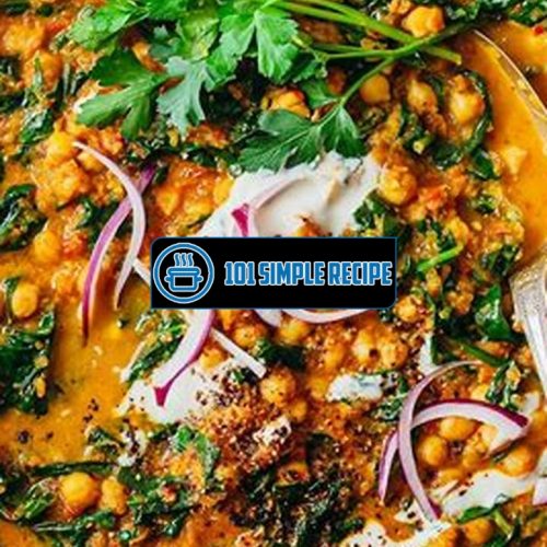 Discover the Flavorful World of Chickpea Curry Recipes | 101 Simple Recipe
