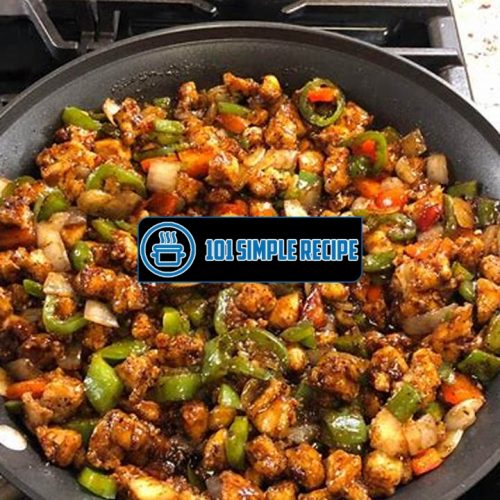 Delicious Chinese Black Pepper Chicken Recipes | 101 Simple Recipe