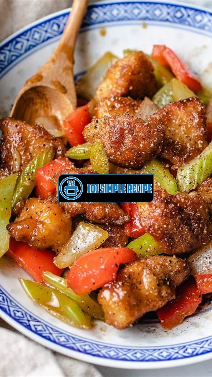 Explore Delicious Chinese Pepper Chicken Recipes | 101 Simple Recipe