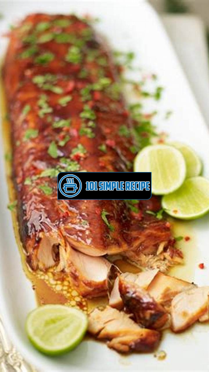 Delicious Chinese Sticky Salmon Recipe | 101 Simple Recipe