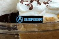 Indulge in the Irresistible Chocolate Banana Cream Pie | 101 Simple Recipe