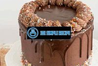 Delicious Chocolate Birthday Cake Recipes | 101 Simple Recipe