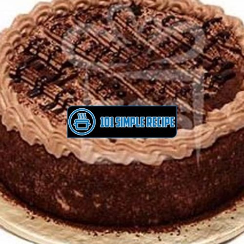 Indulge in the Decadent Delight of Chocolate Brownie Cake Hobnob | 101 Simple Recipe