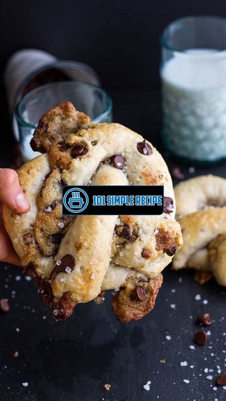 Indulge in Decadent Chocolate Chip Cookies Stuffed in Pretzels | 101 Simple Recipe