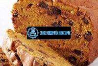 Irresistible Chocolate Chip Pumpkin Bread Recipe | 101 Simple Recipe